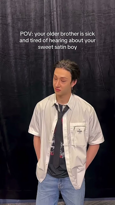 Luv this duo 😍 #kpopskz #kpop #sibling #bangchan #hannah #straykids #fyp #tiktok #funny #shorts