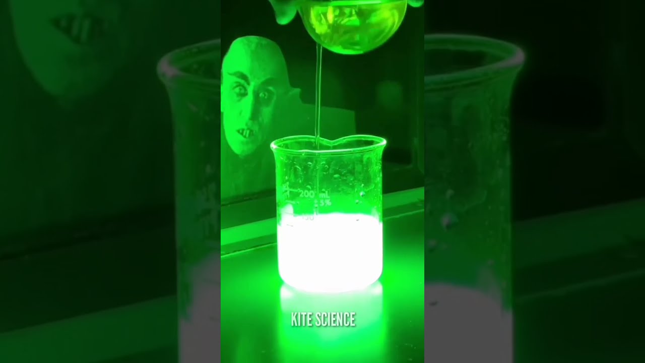 A glowing mixture that shines in dark Science Experiment 
