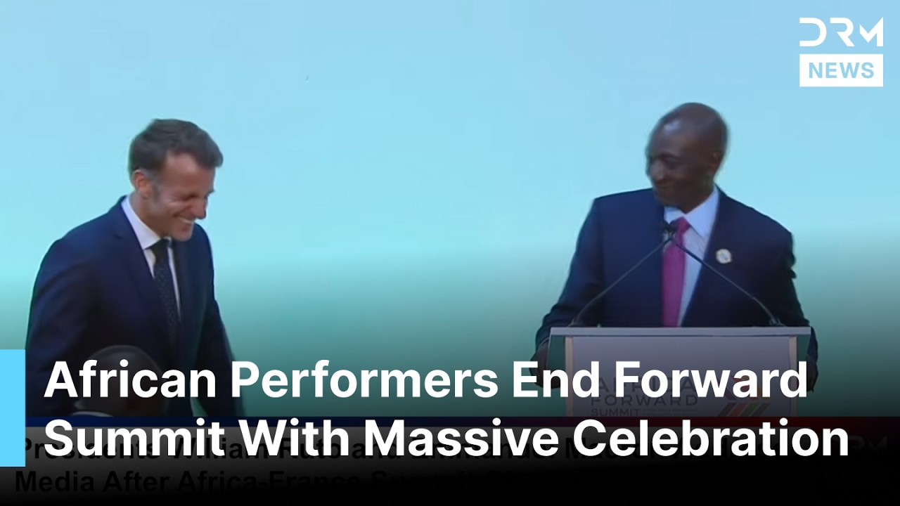 African Bands Light Up Africa-France Summit Closing As Ruto Jokes