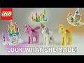 Pegasus, Unicorn, and Castle? | LEGO Creator 3-in-1 31175 Unicorn Castle Set Review
