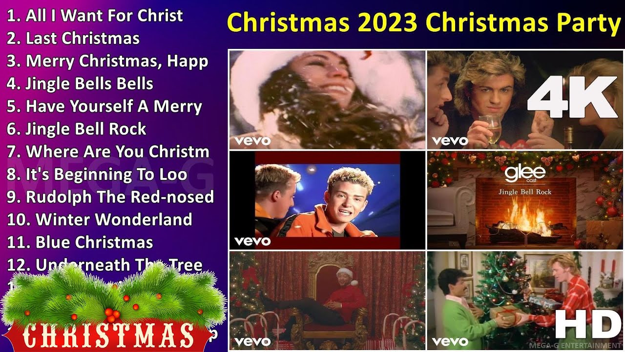 Christmas 2023 Christmas Party Music Playlist Best Christmas Songs