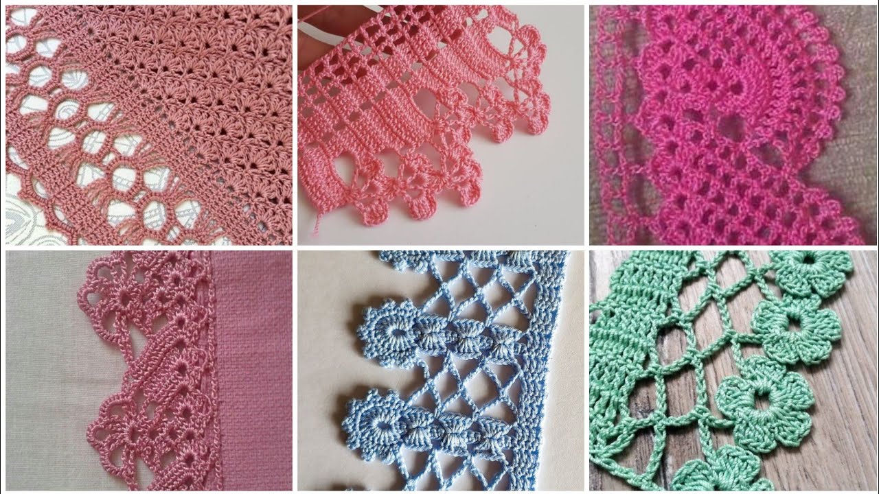 crochet patron qureshia less design for bed sheet and table covers