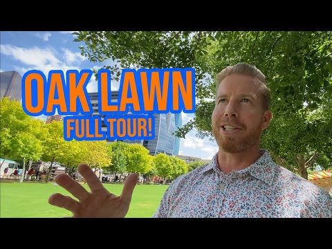 Living in Oak Lawn in Dallas Texas | Full Vlog Tour of Oak Lawn in Dallas Texas