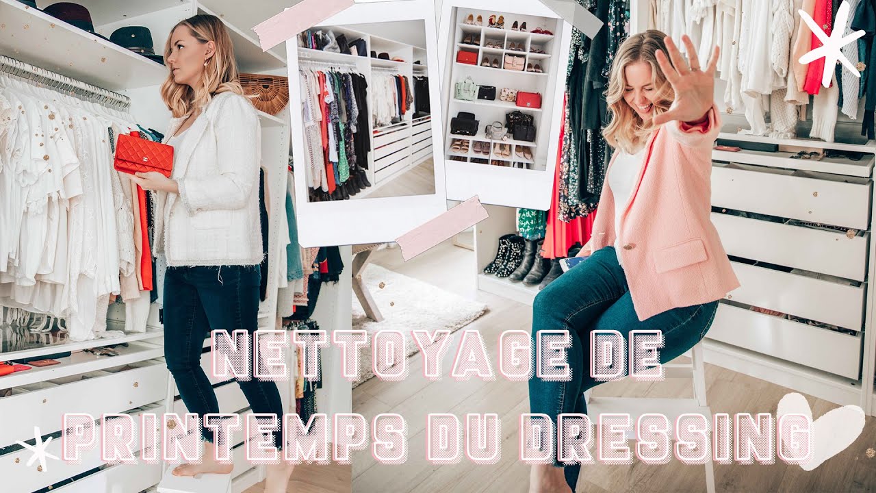 JE NETTOIE ENFIN MON DRESSING 😧