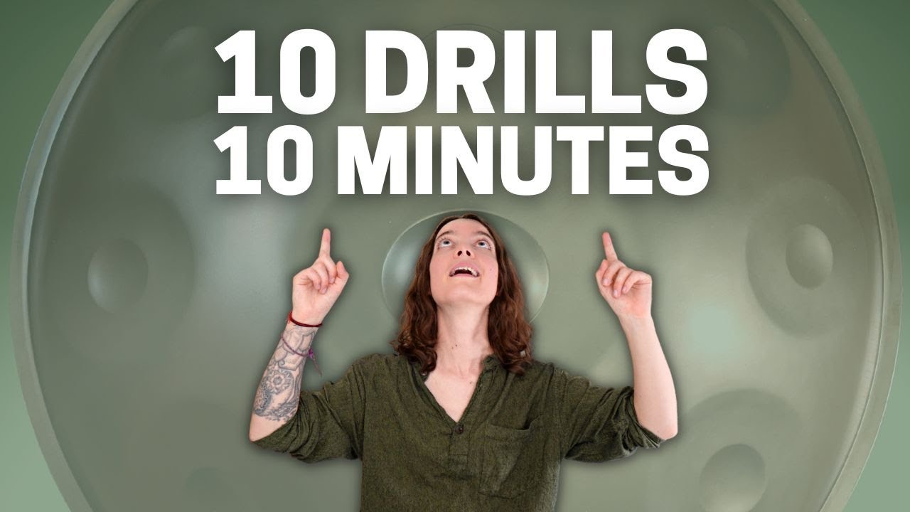 TOP 10 Practices for Speed + Clarity | Handpan Tutorial