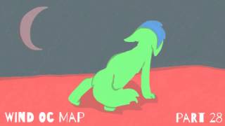 Wind OC MAP (FOUR PARTS OPEN, 24/51 IN)
