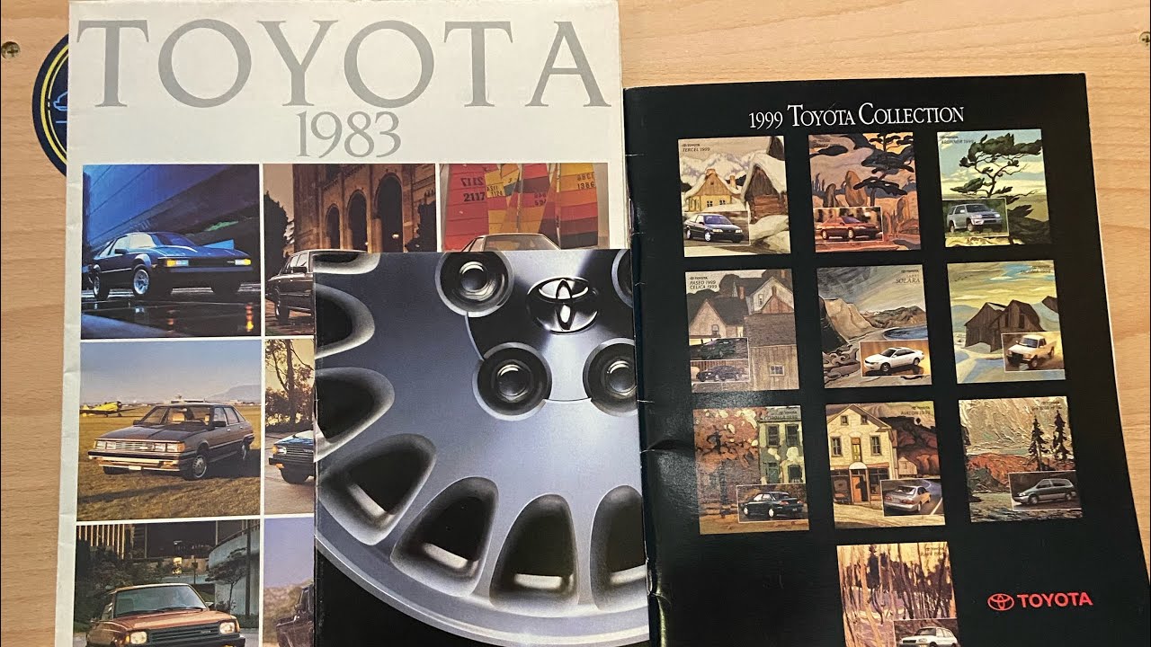 Toyota Corolla Brochures (Various Years) | Evolution of the World’s Best-Selling Car