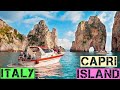 Beautiful Capri Island in Italy with Relaxing Music