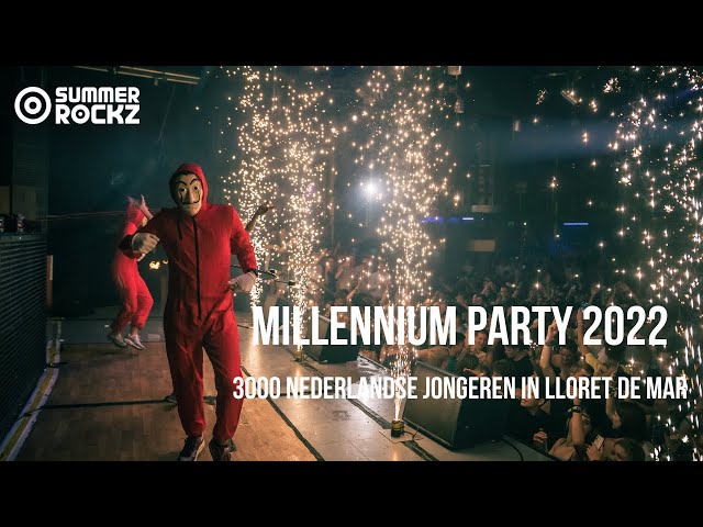 MILLENNIUM PARTY LLORET DE MAR 2022 AFTERMOVIE | UITGAAN, FEESTEN EN CLUBS MET SUMMER ROCKZ