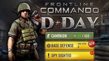 download frontline Frontline commando D day v3.0.4 Android Gameplay