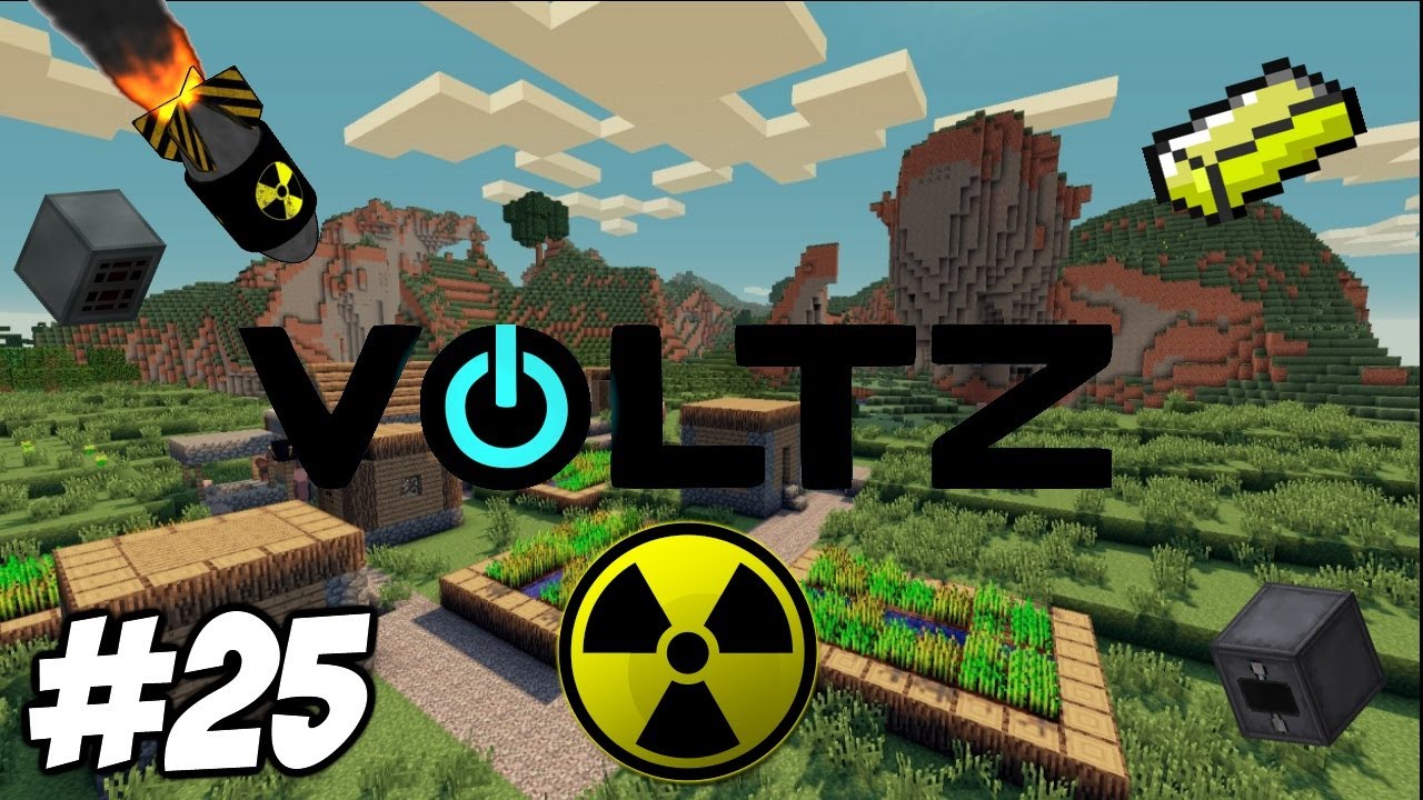 Minecraft Voltz Wars #25 - Yellorium and Cyanite