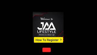 How To Do Create Account  In JAA Life Style  ?  ||  Registration screenshot 1