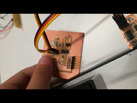 Programming Echo Hello Using FabISP