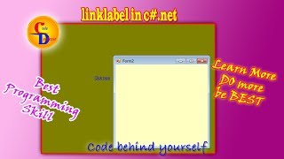 How To Show Another Form Using Linklabel In C Itechsoftwareacademy