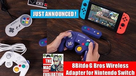 8Bitdo G Bros Wireless Adapter for Nintendo Switch | Announced