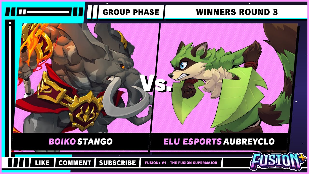 Fusion+ #1 - Group Phase - Stango (Loxodont) VS aubreyclo (Maypul ...