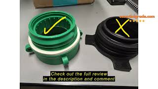 Review Action Pump 63MM Coarse Bung Buttress Thread to 2 Female NPT Thread (2 Each/Pack)