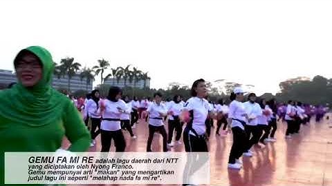 Gemu Fa Mi Re 2018 - This is amazing 305.000 people all over indonesia Dancing (Nyong Franco)