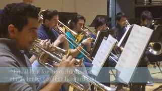 Harvard Wind Ensemble: Virtual Visitas 2016
