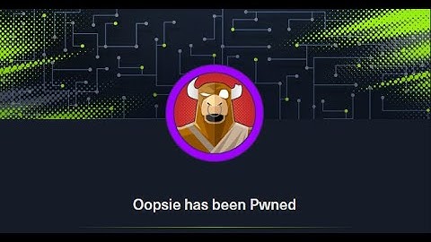 HackTheBox Tier 2 Starting Point: Oopsie