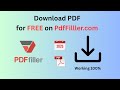 How to Download PDFs for Free from PDFfiller – Easy Step-by-Step Guide 📄