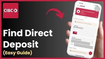 How To Find Direct Deposit Form CIBC App (2025)