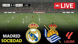 Real Madrid vs Real Sociedad | La Liga 2026 | Full Match Streaming | PES 21 Simulation Game screenshot 4