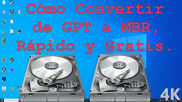 Convertir GPT a MBR sin PERDER INFORMACIÓN 🔝 2022