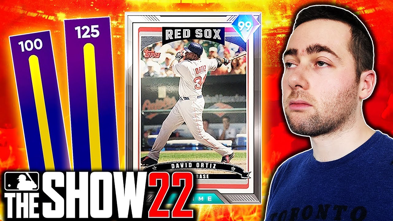 I USED THE NEW 99 DAVID ORTIZ IN MLB THE SHOW 22 DIAMOND DYNASTY...