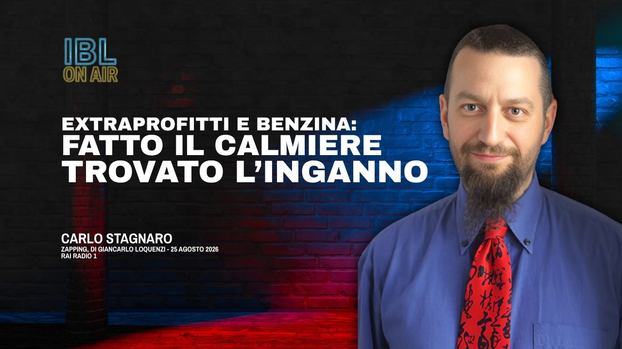 Extraprofitti e sconto benzina: fatto il calmiere, svelato l'inganno | Carlo Stagnaro a Zapping