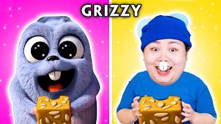 GRIZZY TRY NOT TO LAUGH | BEST Funny Grizzy & the Lemmings Episodes | Woa Parody