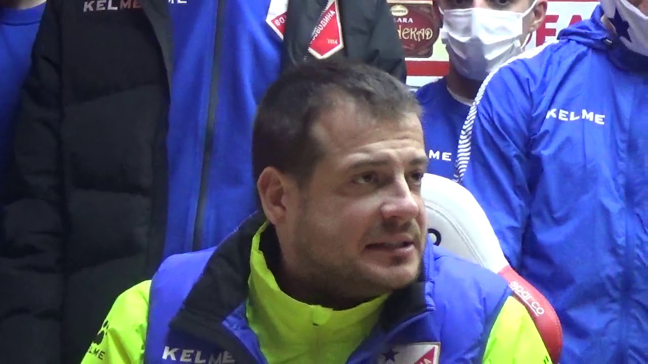 Konferencija za novinare posle meča protiv Mačve (5. 12. 2020)