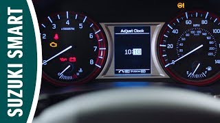 How To Change Your Clock | Get Suzuki Smart | Suzuki UK
