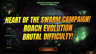 Roach Evolution | BRUTAL | All Bonus Objectives | Starcraft 2: Heart of the Swarm! Hunter!