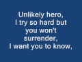 The Hoosiers - Unlikely Hero (With Lyrics)