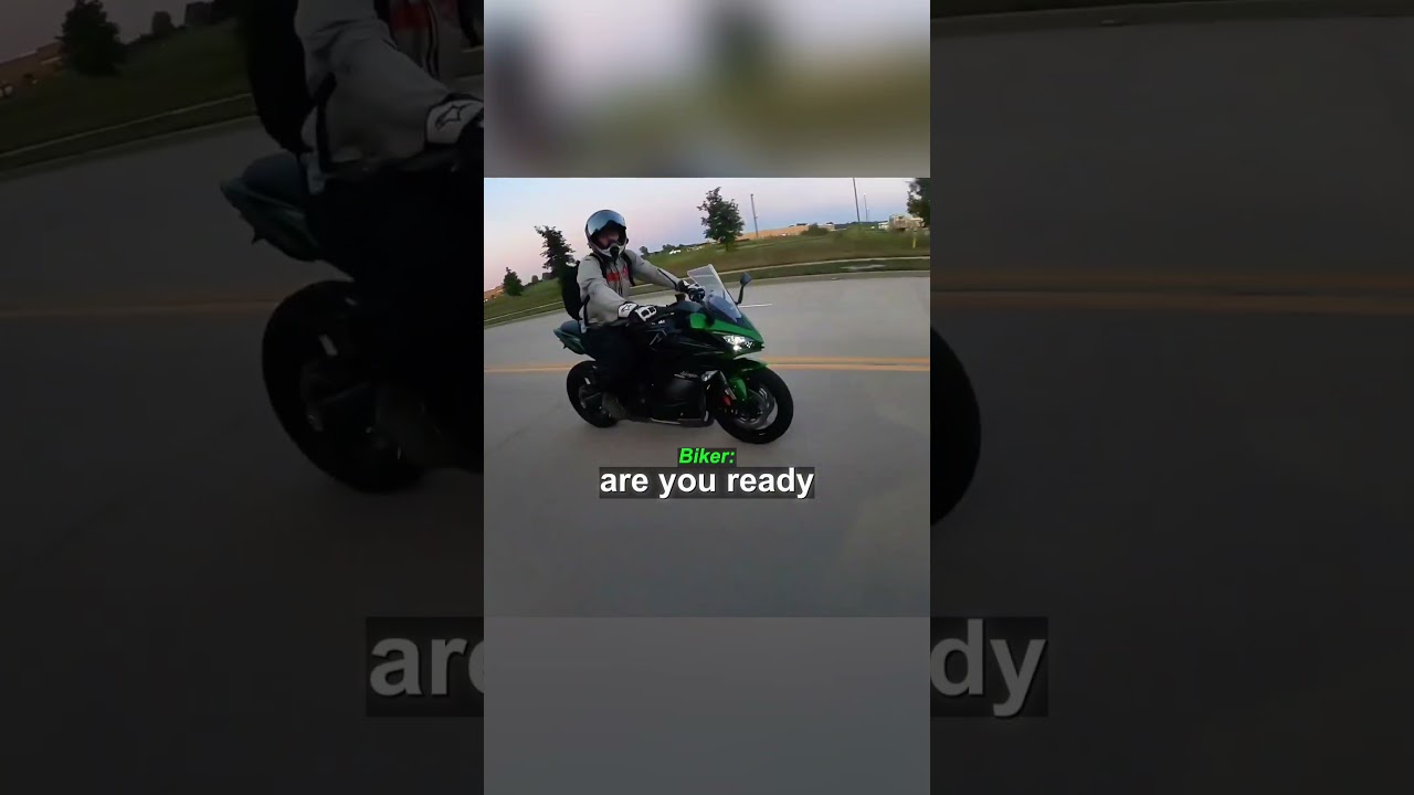 Biker Did Something Crazy in Front of a Cop