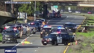 Police ID suspect in domestic stabbing, shot himself after getting gun illegally