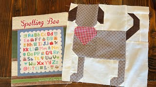Dog Quilt Block | Lori Holt Quilt Block