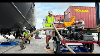 Transvasado de Carga Liquida a Flexitanks | Envio de Carga Maritima desde Miami/Fort Lauderdale