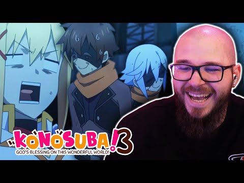 Stealth is Optional | KONOSUBA S3 Episode 6 REACTION