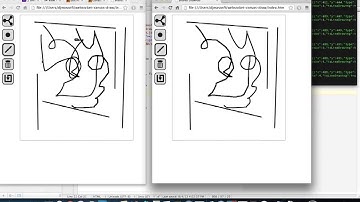 Collaborative drawing application