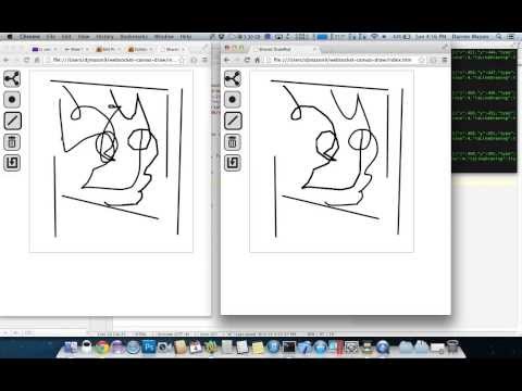 Collaborative drawing application