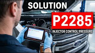HOW TO FIX P2285 OBD II ERROR CODE - Injector Control Pressure Circuit Low