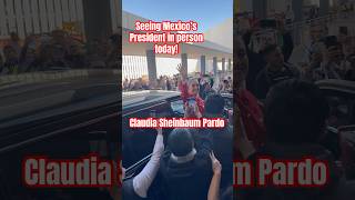 President Of Mexico Claudia Sheinbaum Pardo Leaving Aeropuerto De Guadalajara 12272024