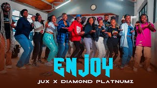 Jux ft Diamond platnumz - Enjoy  | Dance || Thee vibe dance academy ke