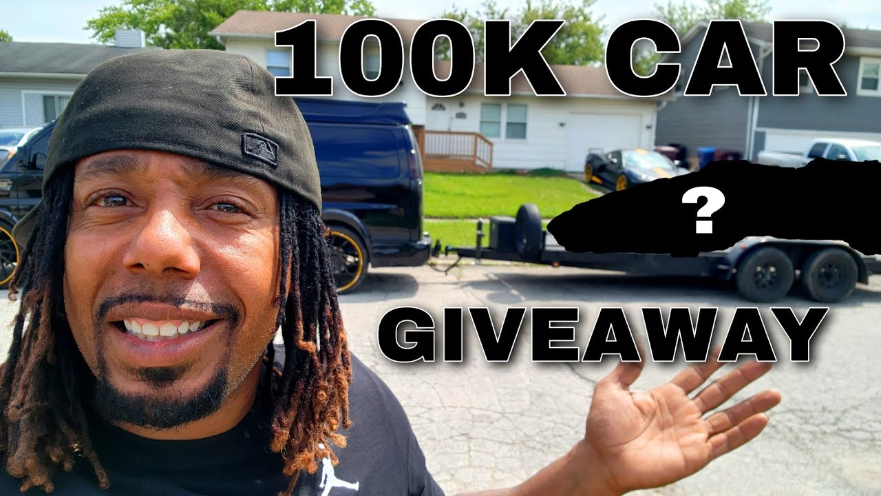 MY 1ST 100K GIVEAWAY. YOU WONT BELIEVE THIS. I WENT CRAZY - YouTube