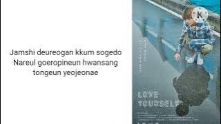 V BTS - Singularity ( Lirik )