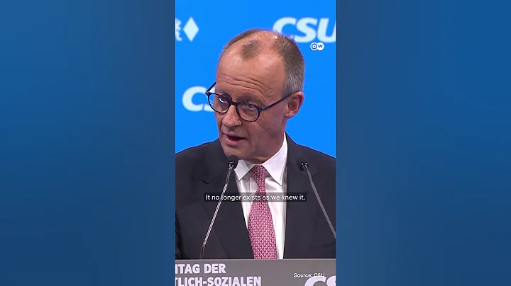 German Chancellor Friedrich Merz warned that the era of "Pax Americana" in Europe is over | DW News