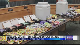 Man arrested for drug possession, larger operation found
