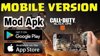 Call Of Duty Black Ops Zombies Mod Apk In Android Only 200 mb😎||Working In All Android Devices❤|| screenshot 4